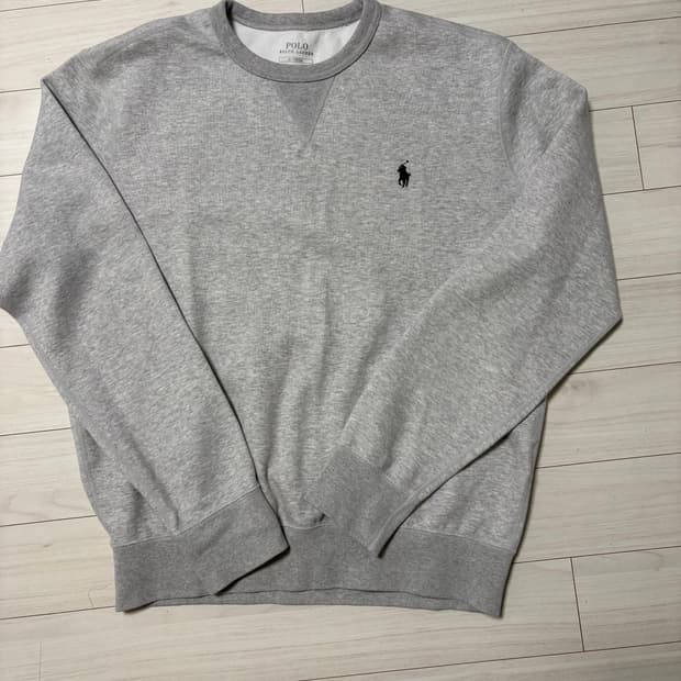 폴로 더블니트 맨투맨