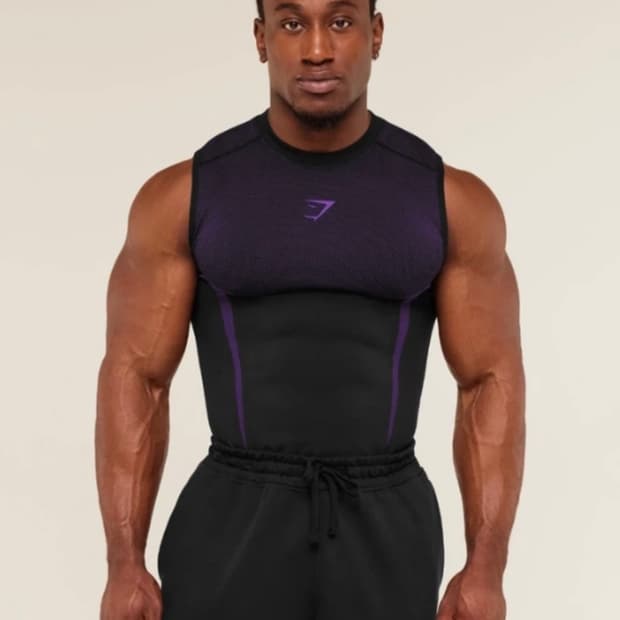 짐샤크 오닉스 퍼플 탱크나시 M (새상품)