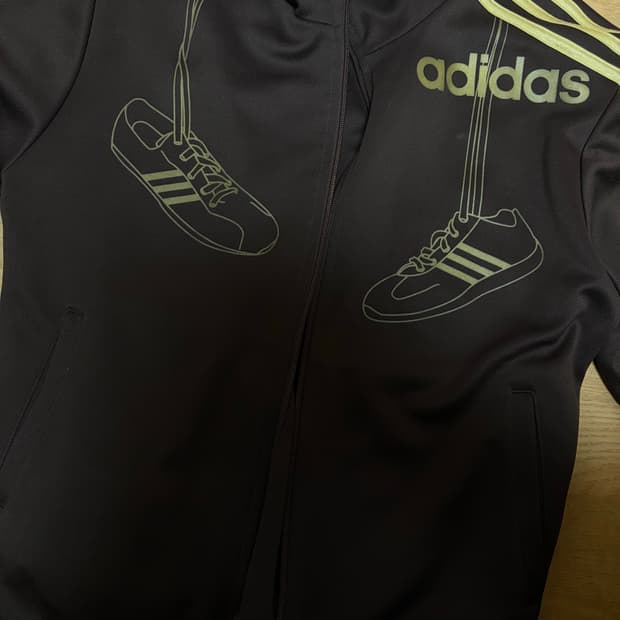 아디다스 져지 브라운 대장 희귀