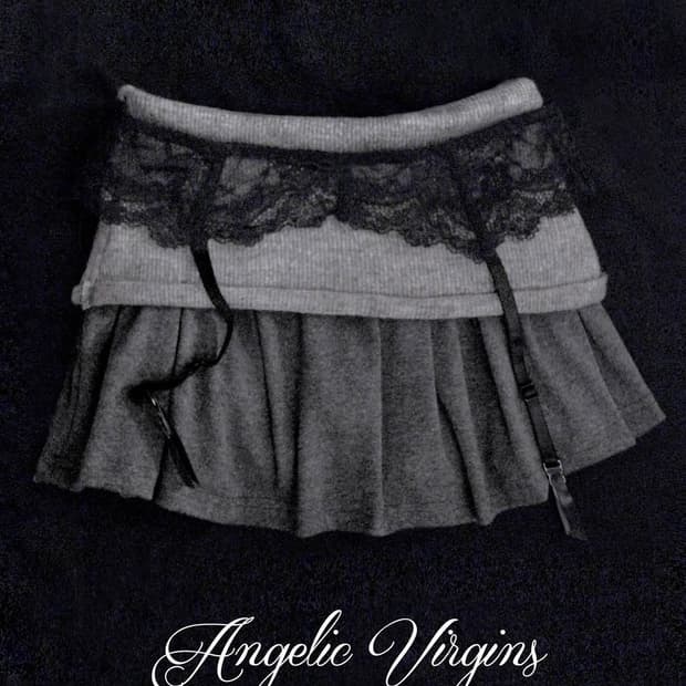 엔젤릭버진 가터 스커트