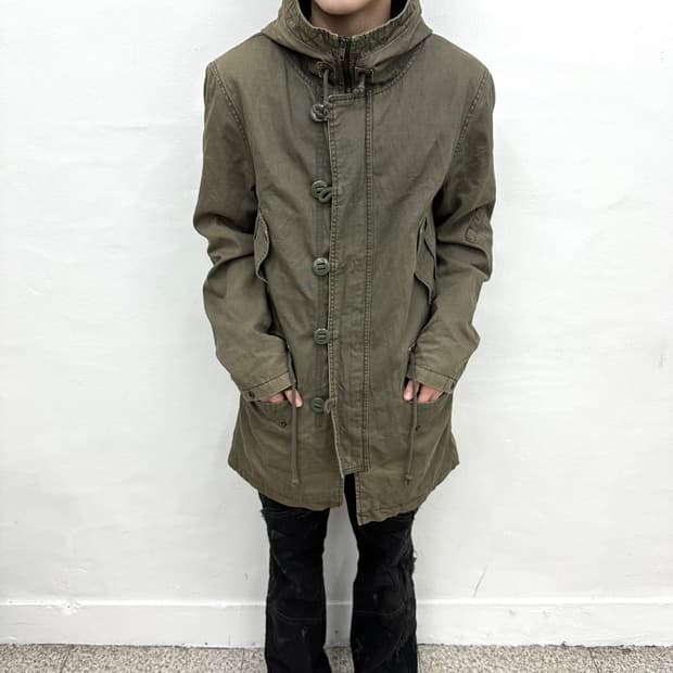 Khaki utility field jacket
