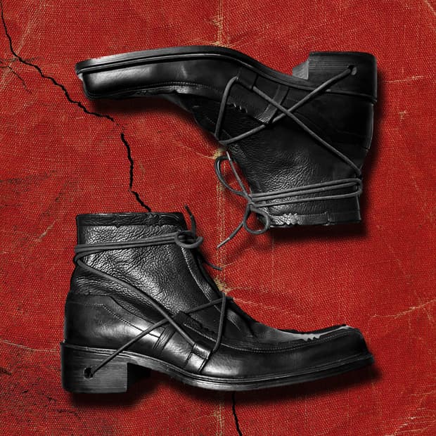 Whoop de doo 훕데두 그런지 레이스 스루 힐 부츠 (270)