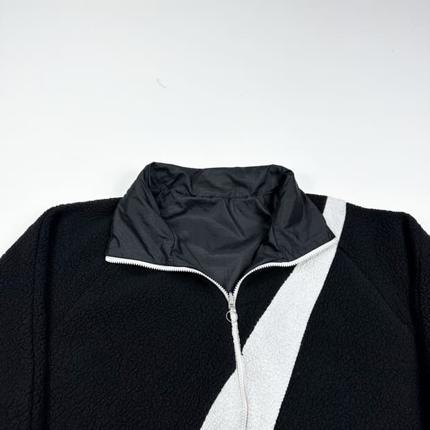 나이키 빅스우시 리버시블 블랙 후리스 자켓 (실측 L)