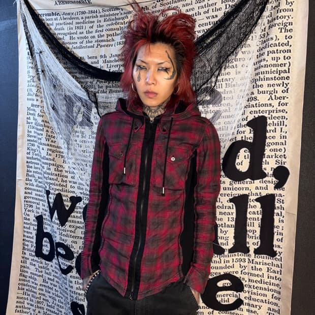 Buffalo bobs Check Riders Red jk