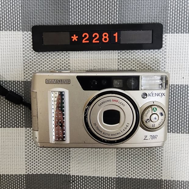 삼성캐녹스 Z 70 R 필름카메라
