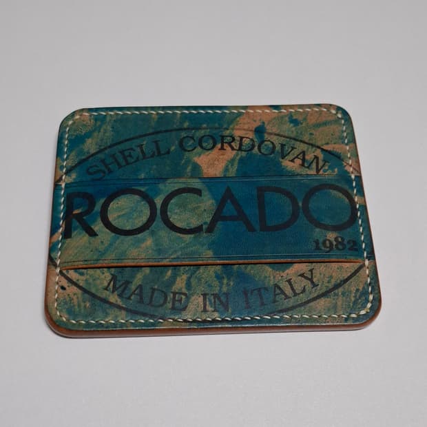 ROCADO 쉘코도반 카드지갑 이탈리아제