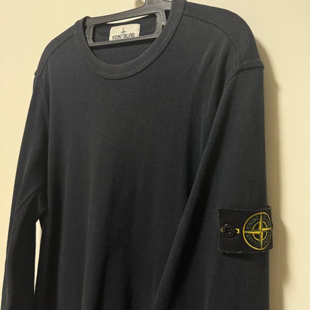 [타임세일] 스톤아일랜드 맨투맨 블랙