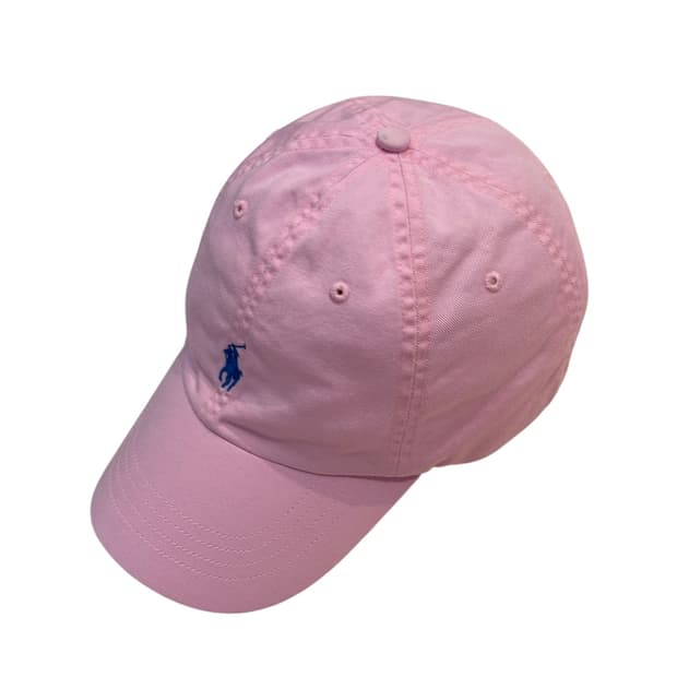 Polo Ralph Lauren 폴로 핑크 딸기우유 캡 모자