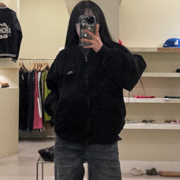 라코스테 빈티지 울 블루종 자켓 U1384