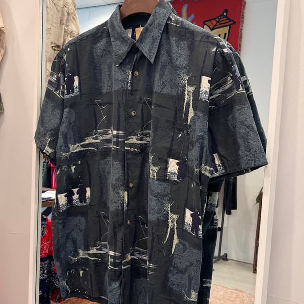 00s Pendleton 펜들턴 빈티지 피싱 반팔 셔츠