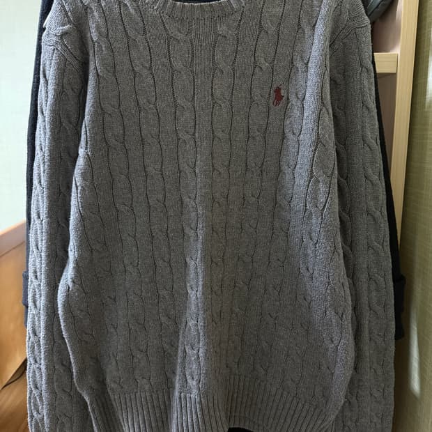 폴로 랄프로렌 그레이 니트