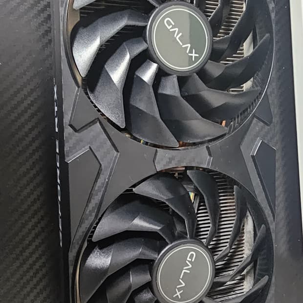 갤럭시 RTX3070 그래픽카드
