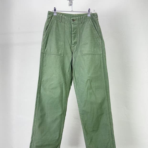 오어슬로우 US ARMY 아미 그린 퍼티그 팬츠