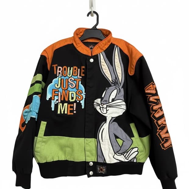 JH Design 제프해밀턴 루니튠즈 레이싱 자켓