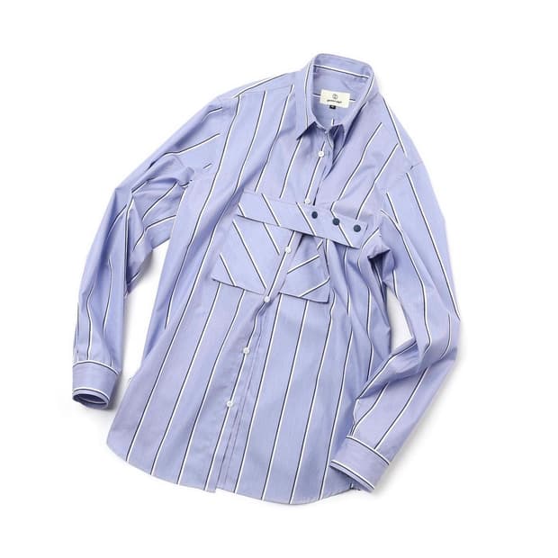 Yearsago Detachable Cover Pocket Shirts