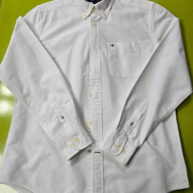 타미힐피거 화이트 옥스포드 셔츠 (1211)
