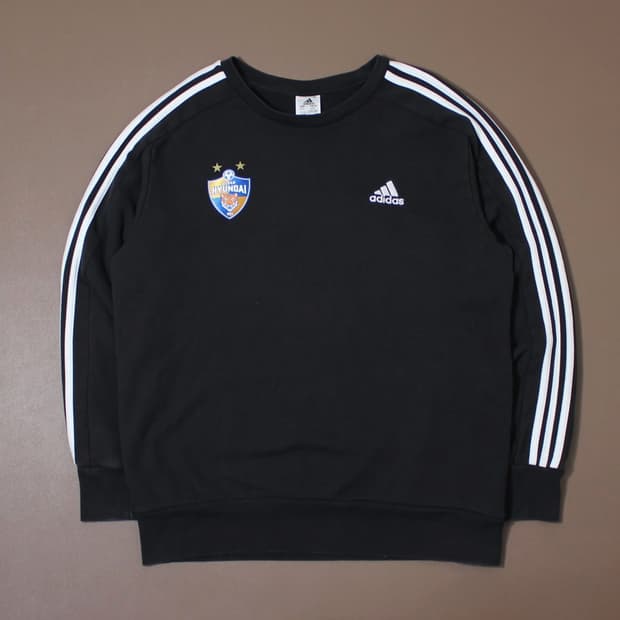 Adidas 아디다스 울산현대 검흰 맨투맨