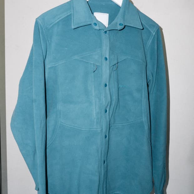 (새상품) Cayl 케일 마이크로 하이커 셔츠 라이트 블루