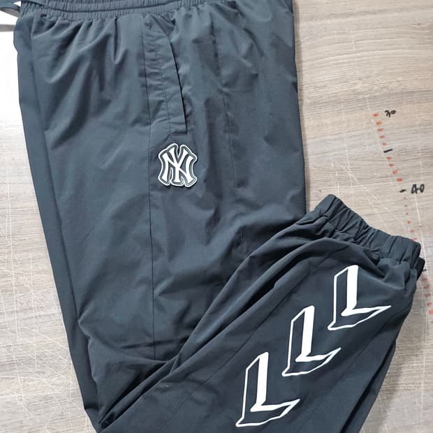 NY Yankees NY 트레이닝 조거팬츠 바지 블랙 165