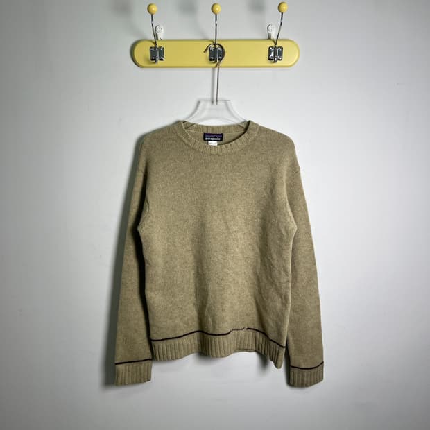 파타고니아 라운드 울 라운드 니트 스웨터 S