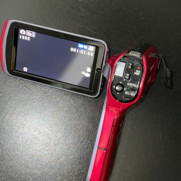 빈티지 캠코더 파나소닉 hx-dc1 핫핑크파나소닉 