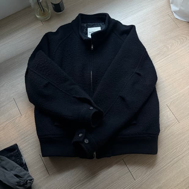 홀리선 해링턴 자켓 블랙