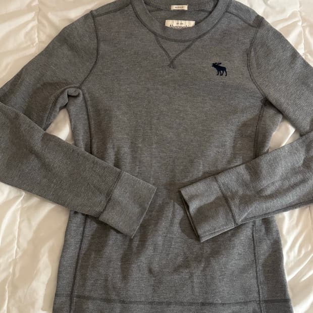 아베크롬비 그레이 롱슬리브