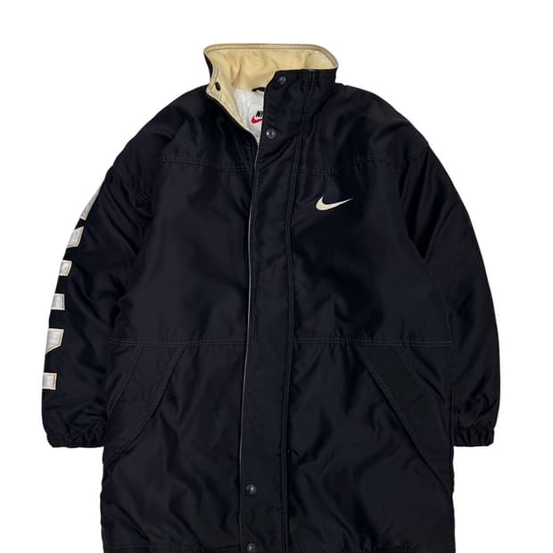 나이키 올드스쿨 누빔점퍼 블랙 (M~XL)