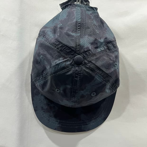 Satisfy 블루 블랙 립스탑 러닝캡