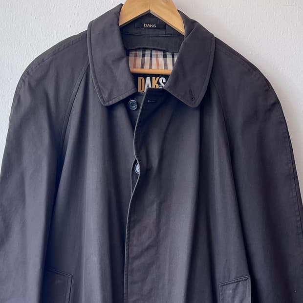 닥스 남성 다크브라운 간절기싱글트렌치코트