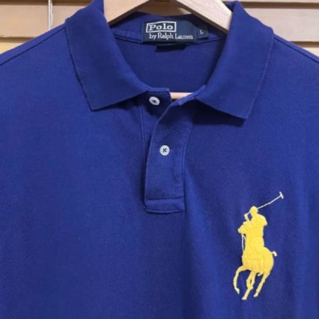 폴로랄프로렌 남성 블루PK반팔티셔츠 L