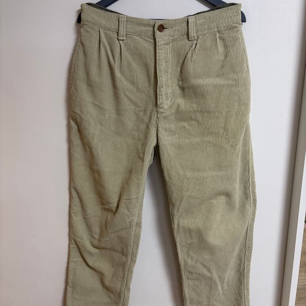 [M]카키스 코듀로이 팬츠 베이지