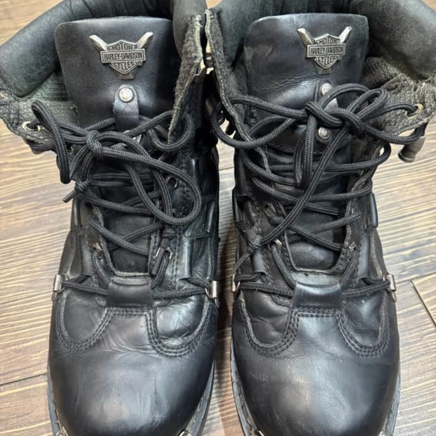 할리데이비슨 바이커 로고 부츠41(260~265)