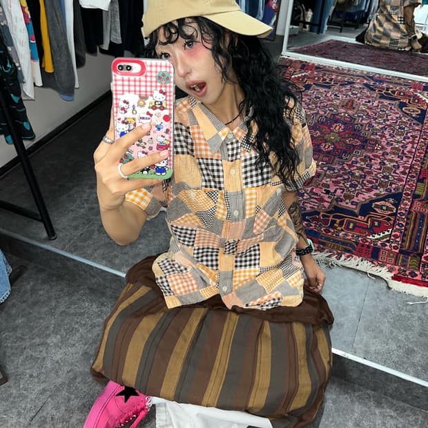 Bape BabyMilo Patch Work Shirt
