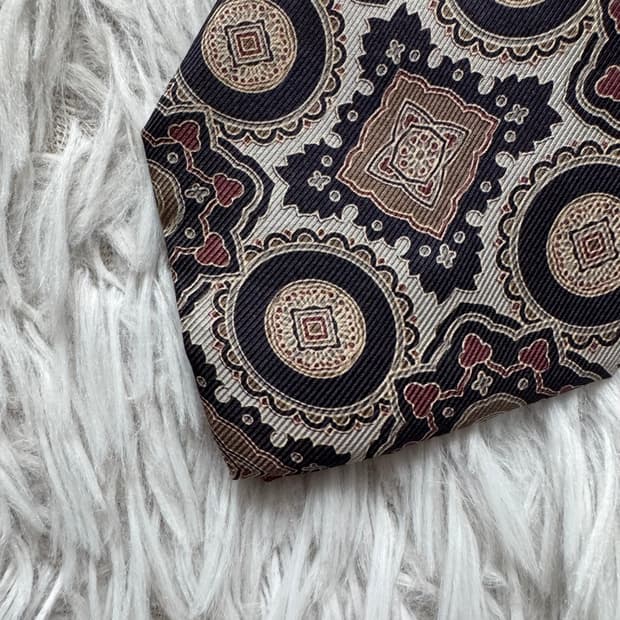 CLEO 일본빈티지 y2k 빈티지넥타이 에스닉 모리걸 넥타이 스카프 F