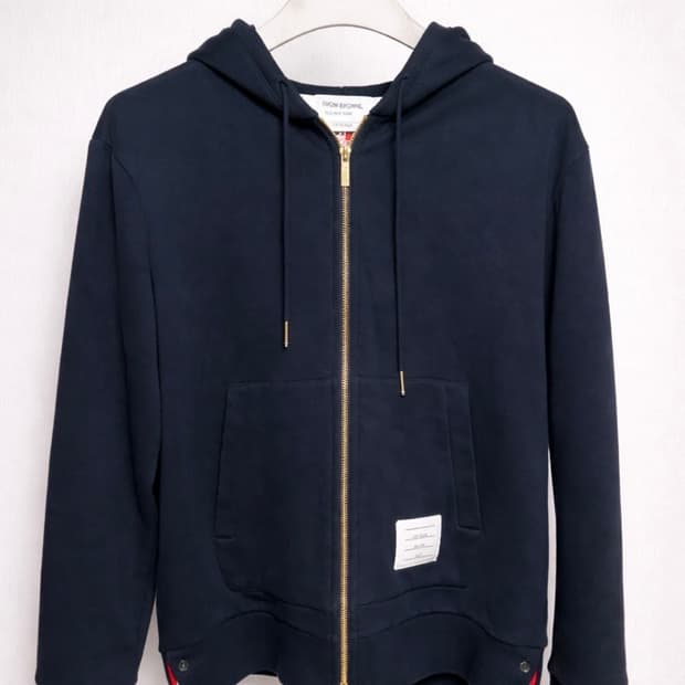 톰브라운 금장 후드집업 3