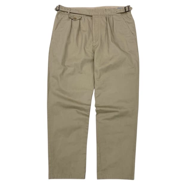 케네스 필드 구루카 트라우저 카키 