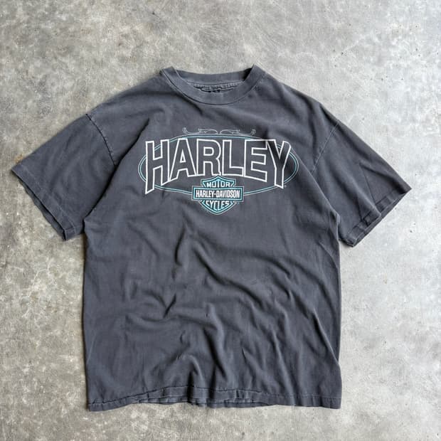 00s Harley Davison S/L Tee