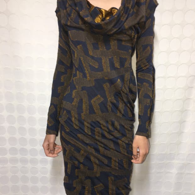 vivienne westwood 골든에이지 니트 원피스