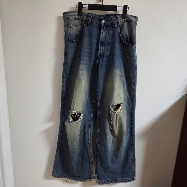 (32) jaded london 로우웨스트 데님