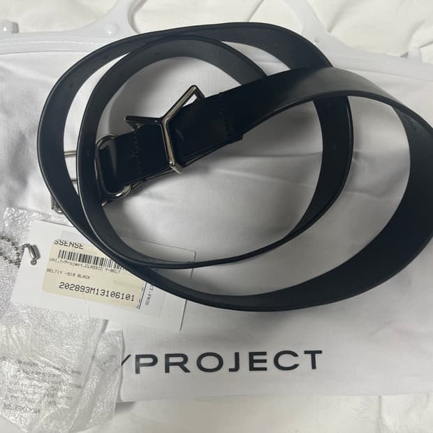 와이프로젝트 20FW 클래식 Y벨트