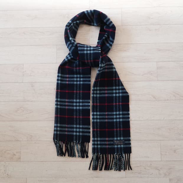 [Made in England] 버버리 노바체크 울 머플러