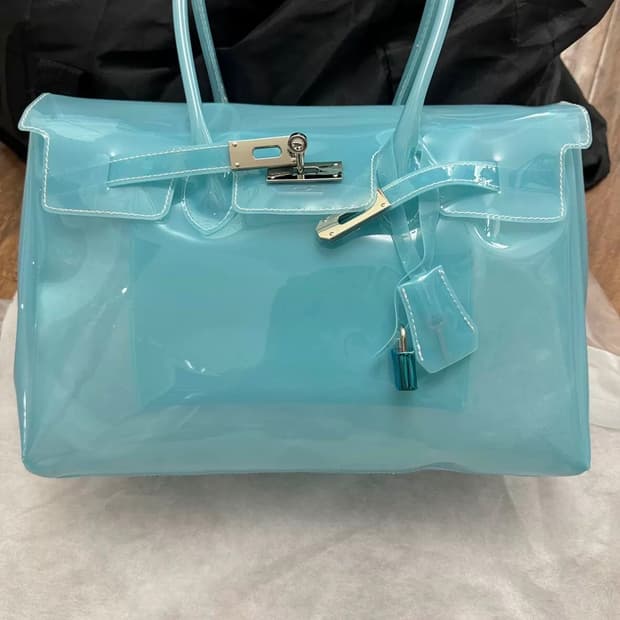 🩷유광 젤리버킨 퍼킨 블루/퍼플/핑크/그린🩷