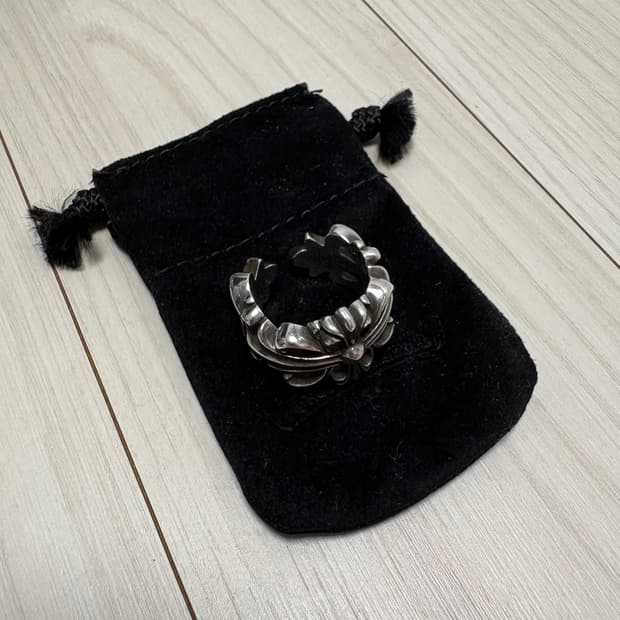 크롬하츠 더블 플로랄 링 us 10.5 반지