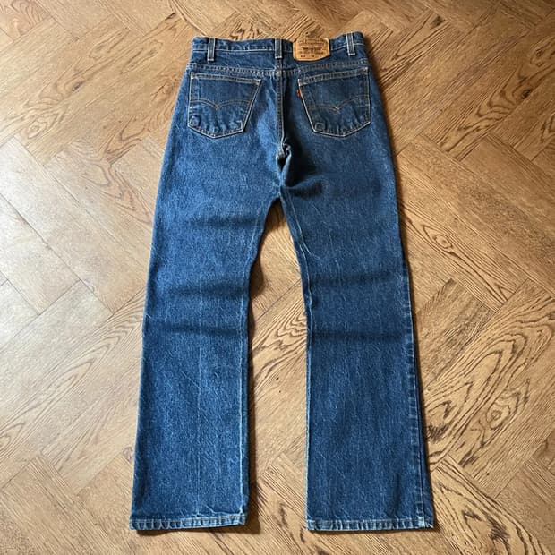 [31]90's 리바이스 517 오렌지탭 Made in USA 플레어진