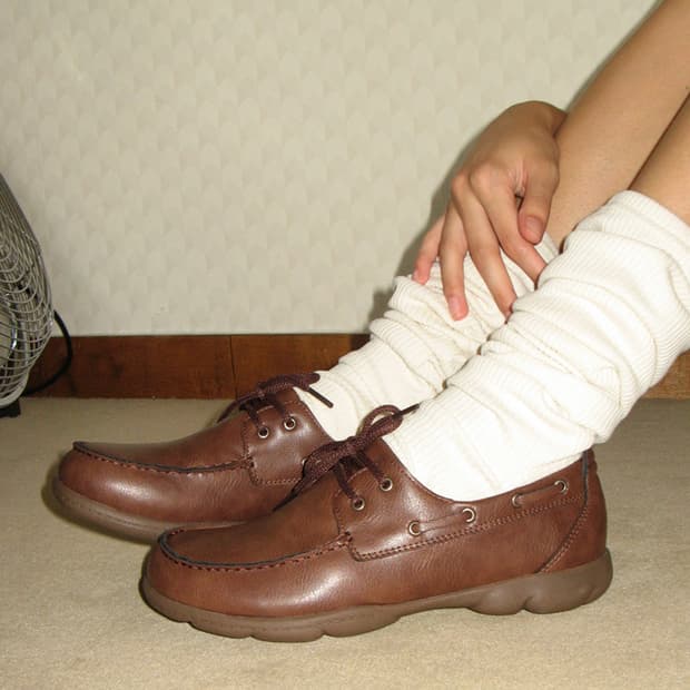 포기무디 Boat 0019. Cloud Rubber Sole Brown