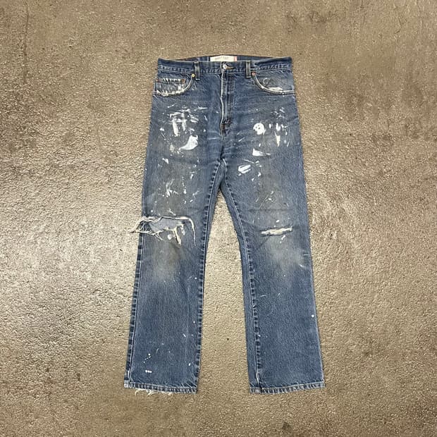 90s USA Levis517 오렌지탭 부츠컷 (35“)