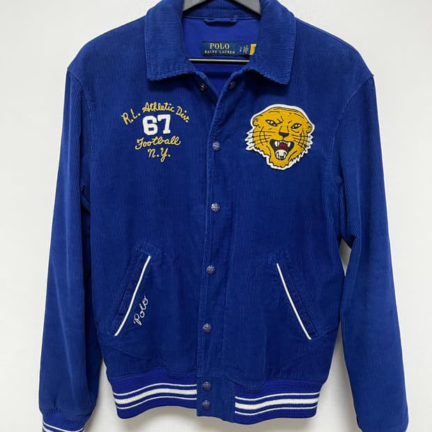폴로 랄프로렌 코듀로이 바시티 자켓