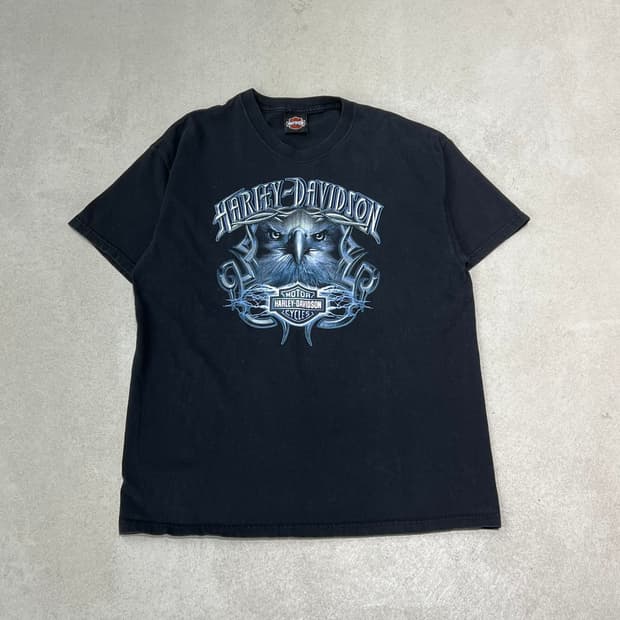 할리데이비슨 헤인즈 프린팅반팔티 s09933