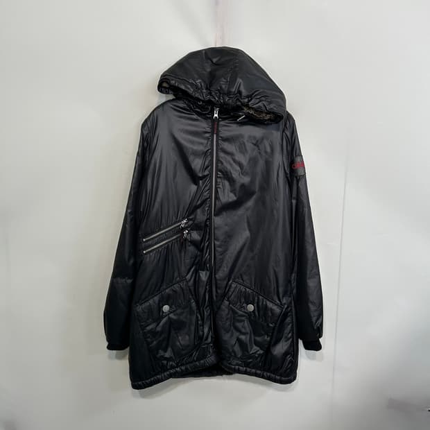 오일릴리 누빔 롱 패딩 S